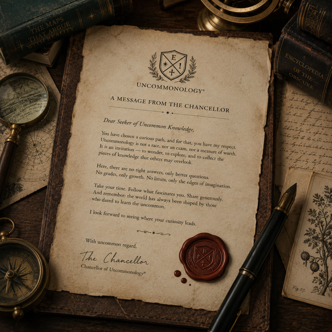 A Message from the Chancellor